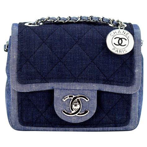 denim chanel bag|denim chanel crossbody bag.